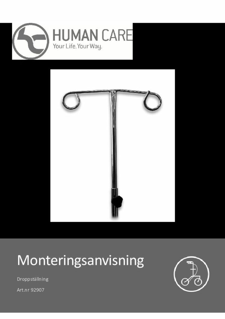 Monteringsanvisning